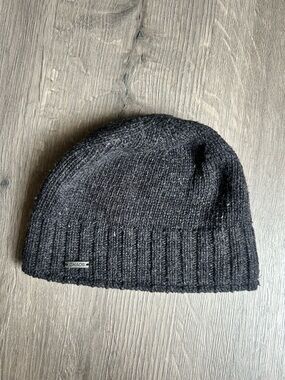 CHAOS Black Wool Beanie